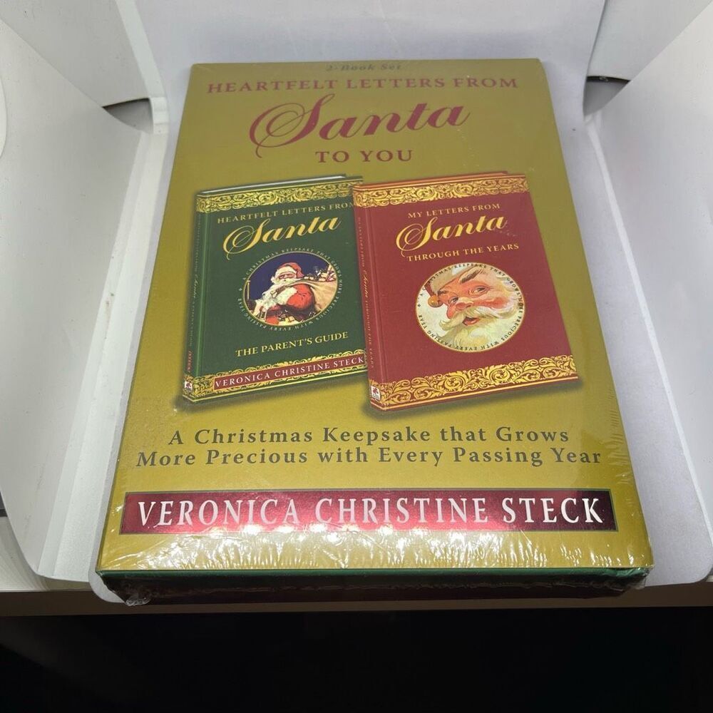 Heartfelt Letters from Santa to You: A Christmas Keepsake that grows 2 Book Set
